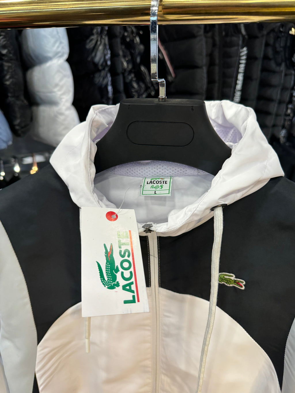 LACOSTE ΖΑΚΕΤΑ - ΑΝΤΙΑΝΕΜΙΚΟ