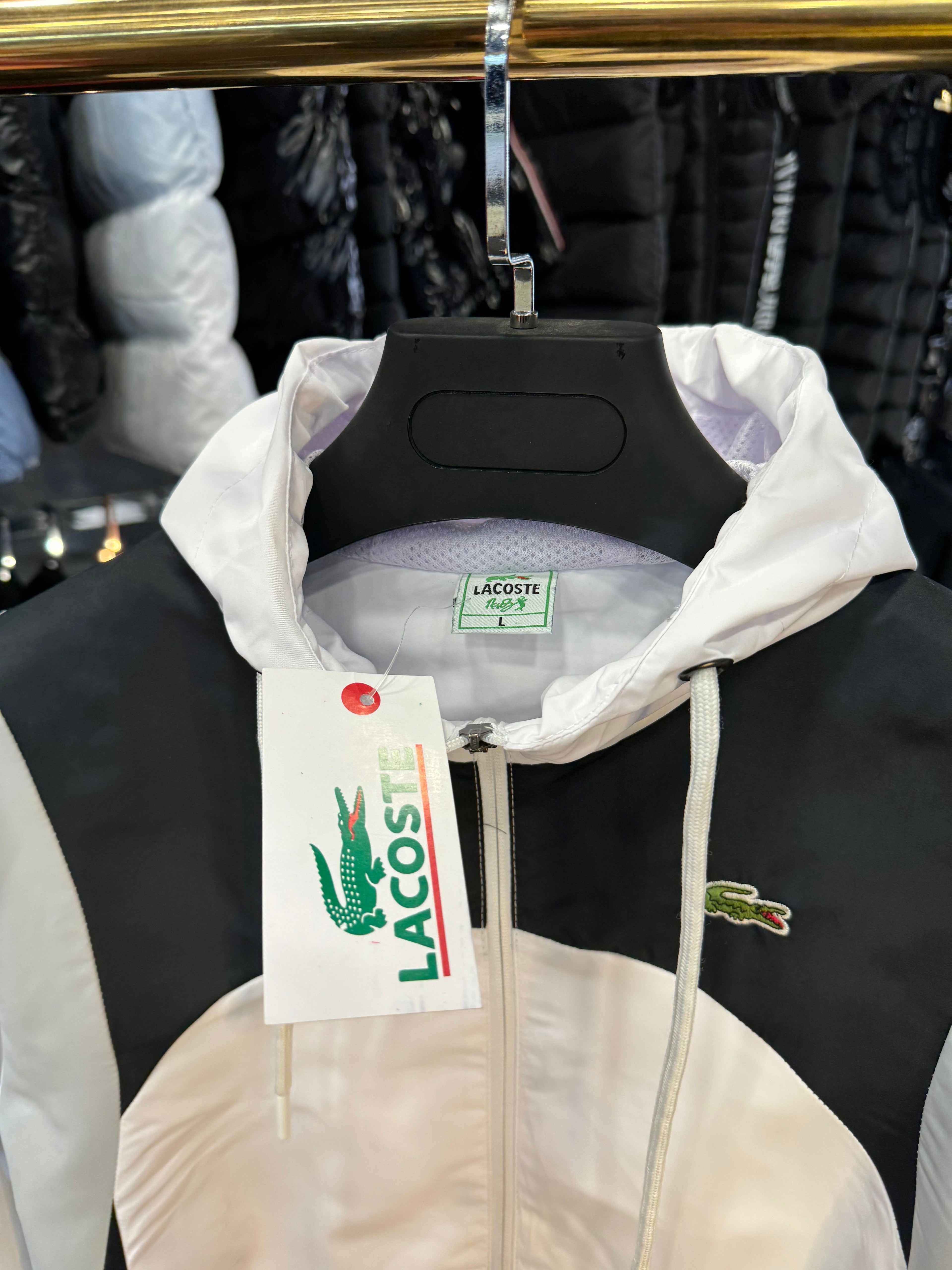 LACOSTE ΖΑΚΕΤΑ - ΑΝΤΙΑΝΕΜΙΚΟ