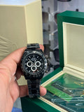 Rolex Daytona Μαυρο με Μαύρη  Πλάκα
