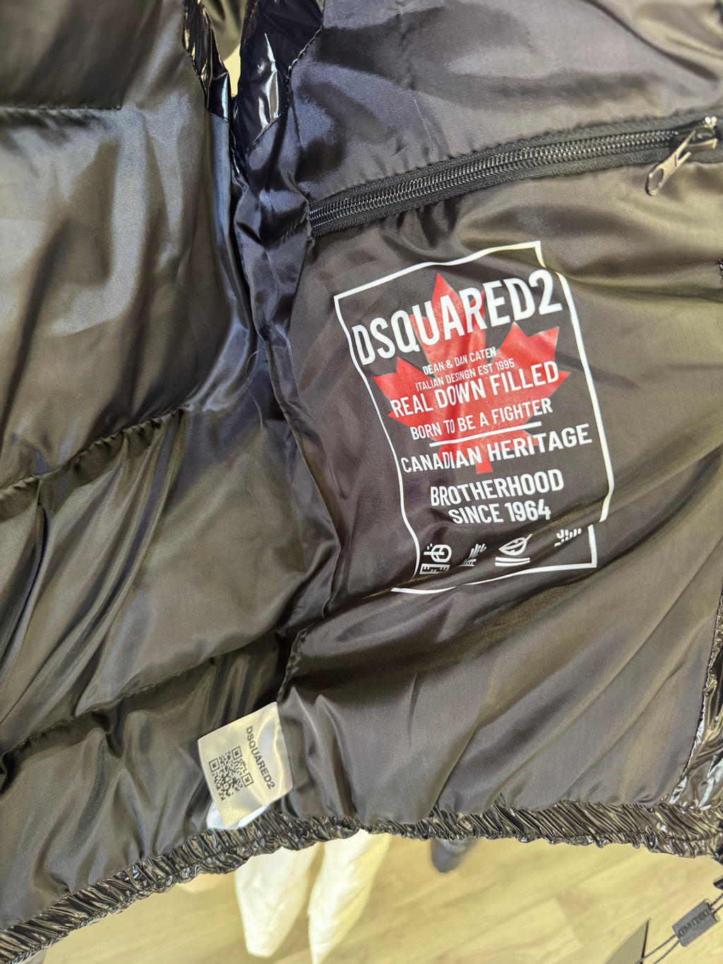 DSQUARED2 BLACK - ΑΜΑΝΙΚΟ ΜΠΟΥΦΑΝ