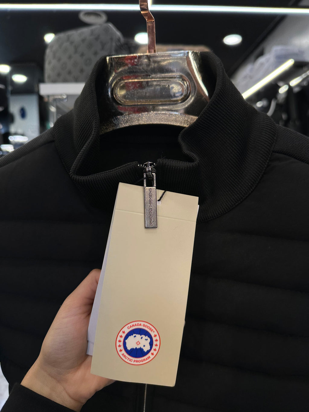 CANADA GOOSE - ΜΑΥΡΟ ΜΠΟΥΦΑΝ
