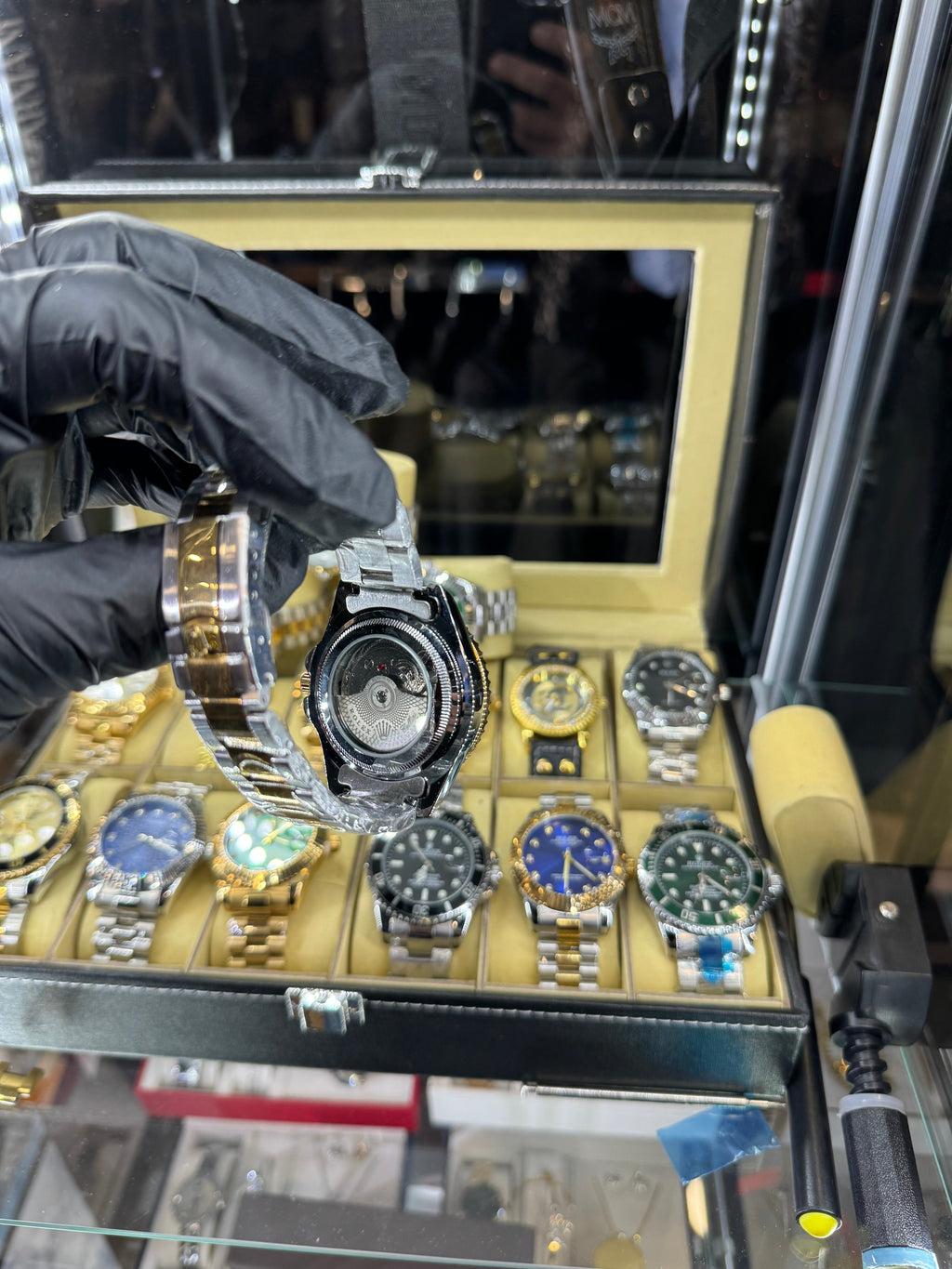 Rolex Submariner Μισό Μισό Μπρασελέ με Χρυσή Πλάκα