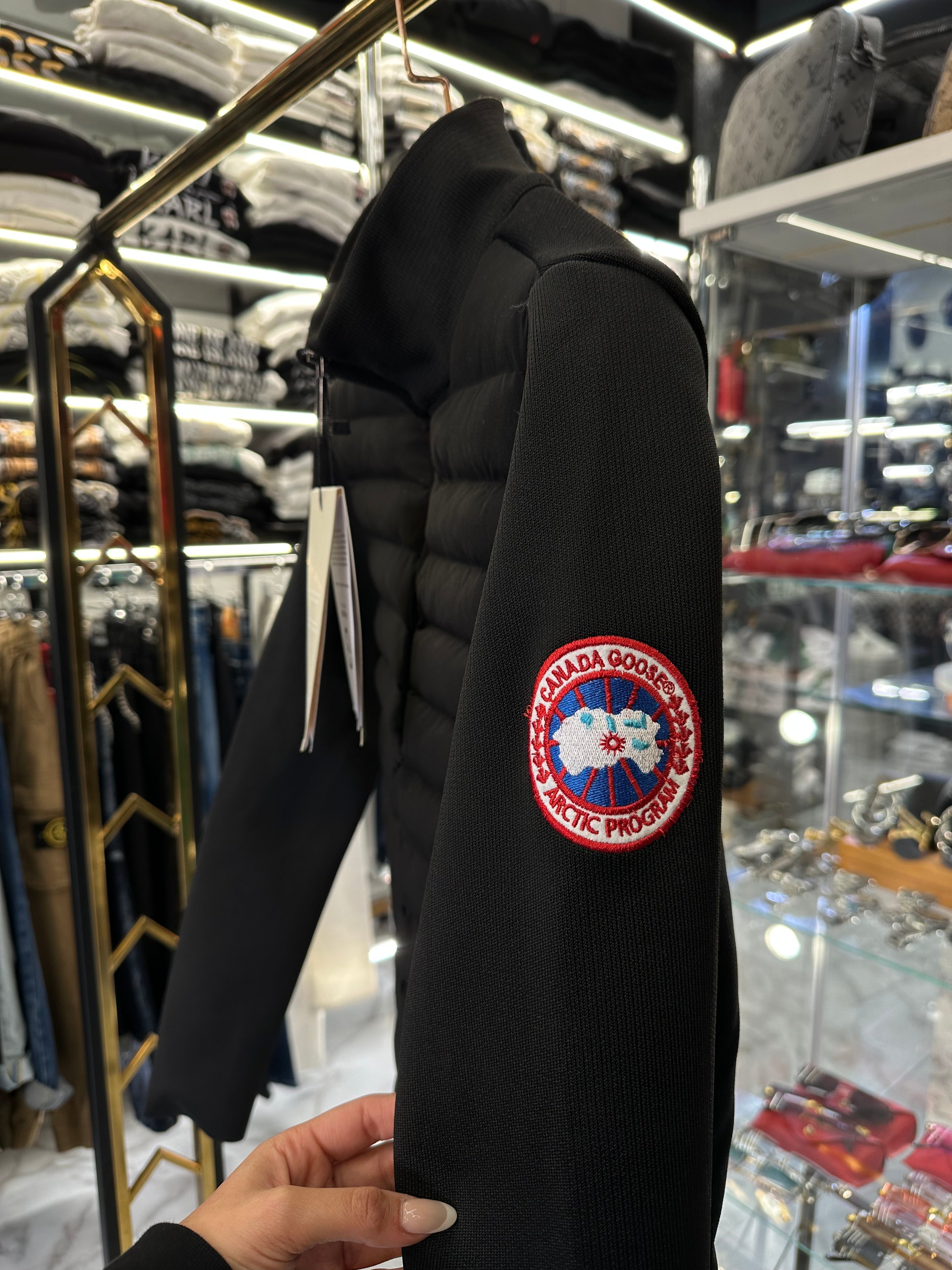 CANADA GOOSE - ΜΑΥΡΟ ΜΠΟΥΦΑΝ