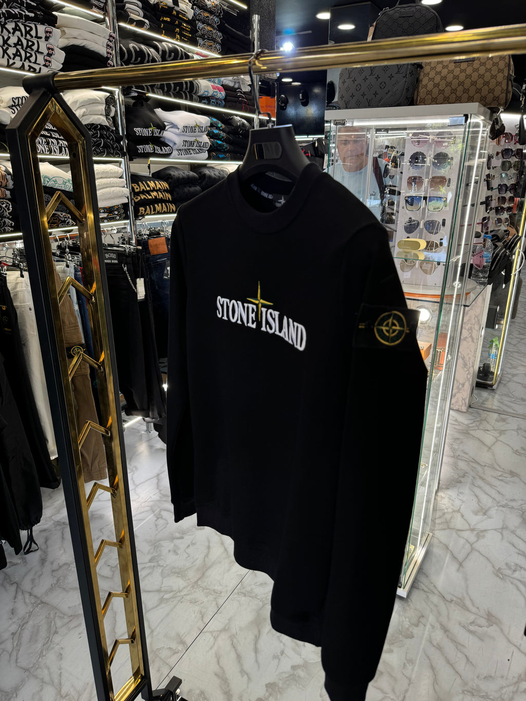 STONE ISLAND - ΜΑΥΡΟ ΦΟΥΤΕΡ HIGH QUALITY 2026