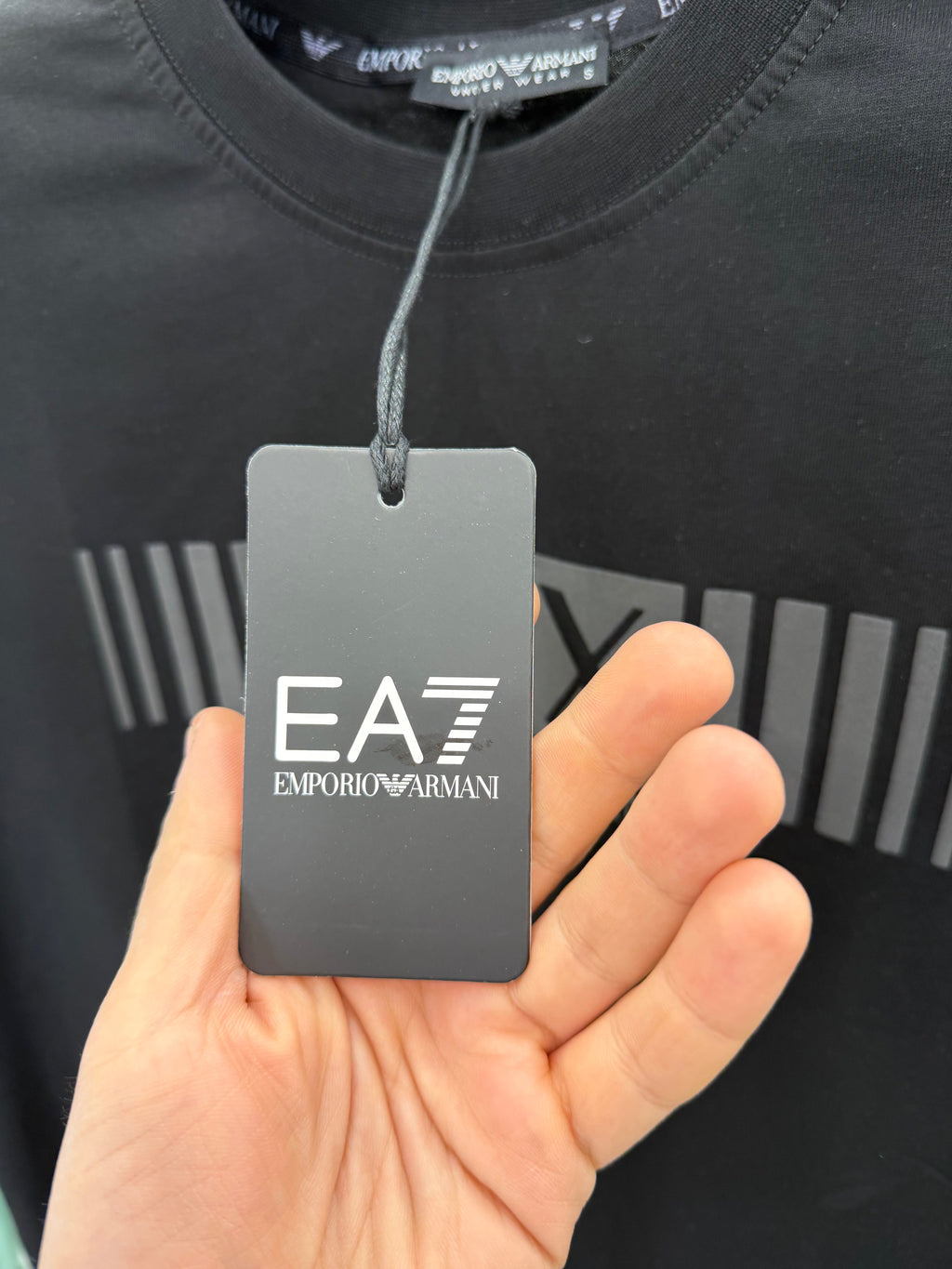 T-SHIRT - EMPORIO ARMANI EA7 AX 1+1 ΔΩΡΟ