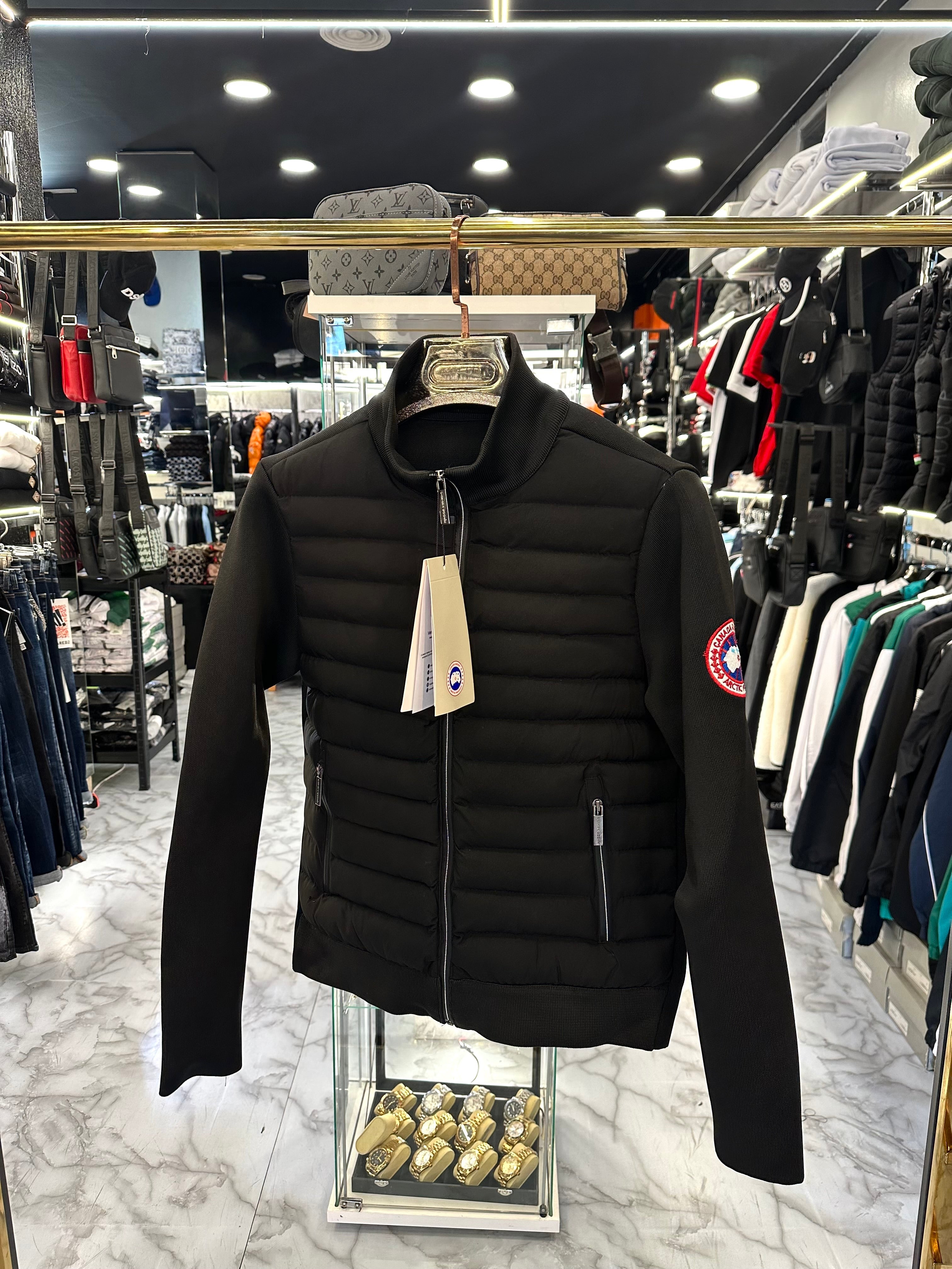 CANADA GOOSE - ΜΑΥΡΟ ΜΠΟΥΦΑΝ