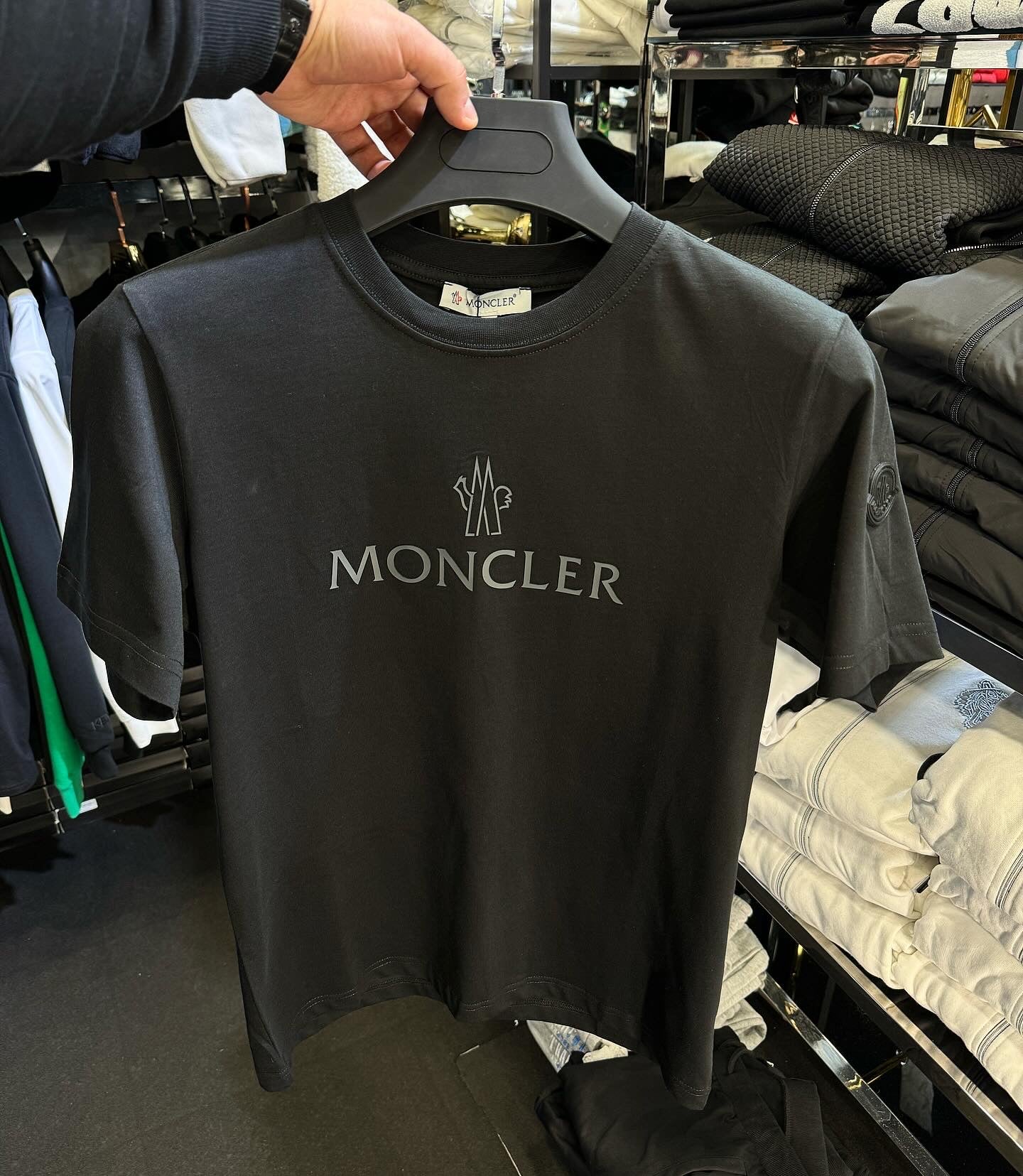Moncler T-Shirt Black