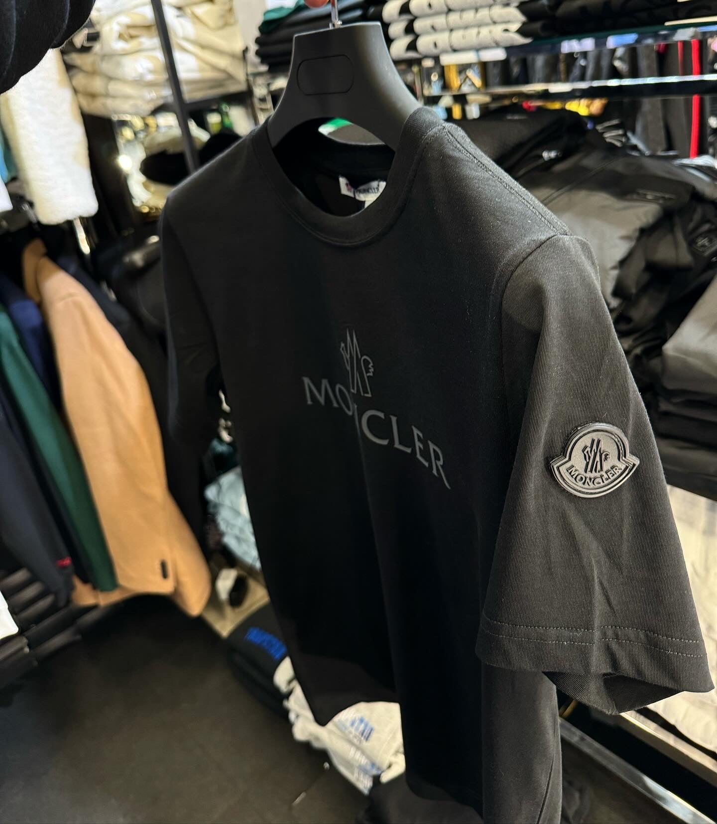 Moncler T-Shirt Black