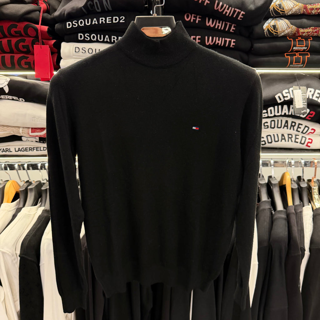 TOMMY HILFIGER - ΠΛΕΚΤΟ ΜΙΣΟ ΖΙΒΑΓΚΟ