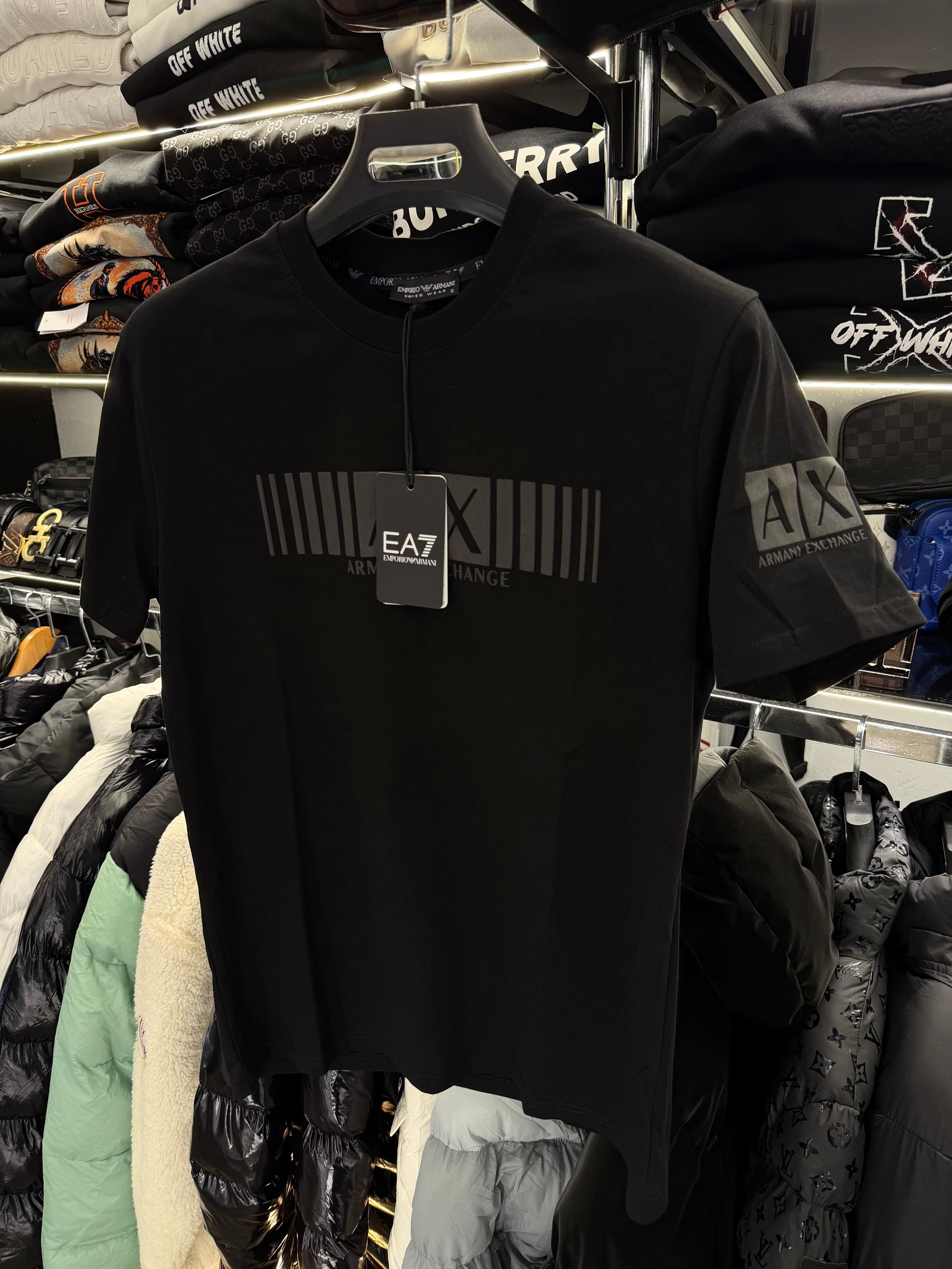 T-SHIRT - EMPORIO ARMANI EA7 AX 1+1 ΔΩΡΟ