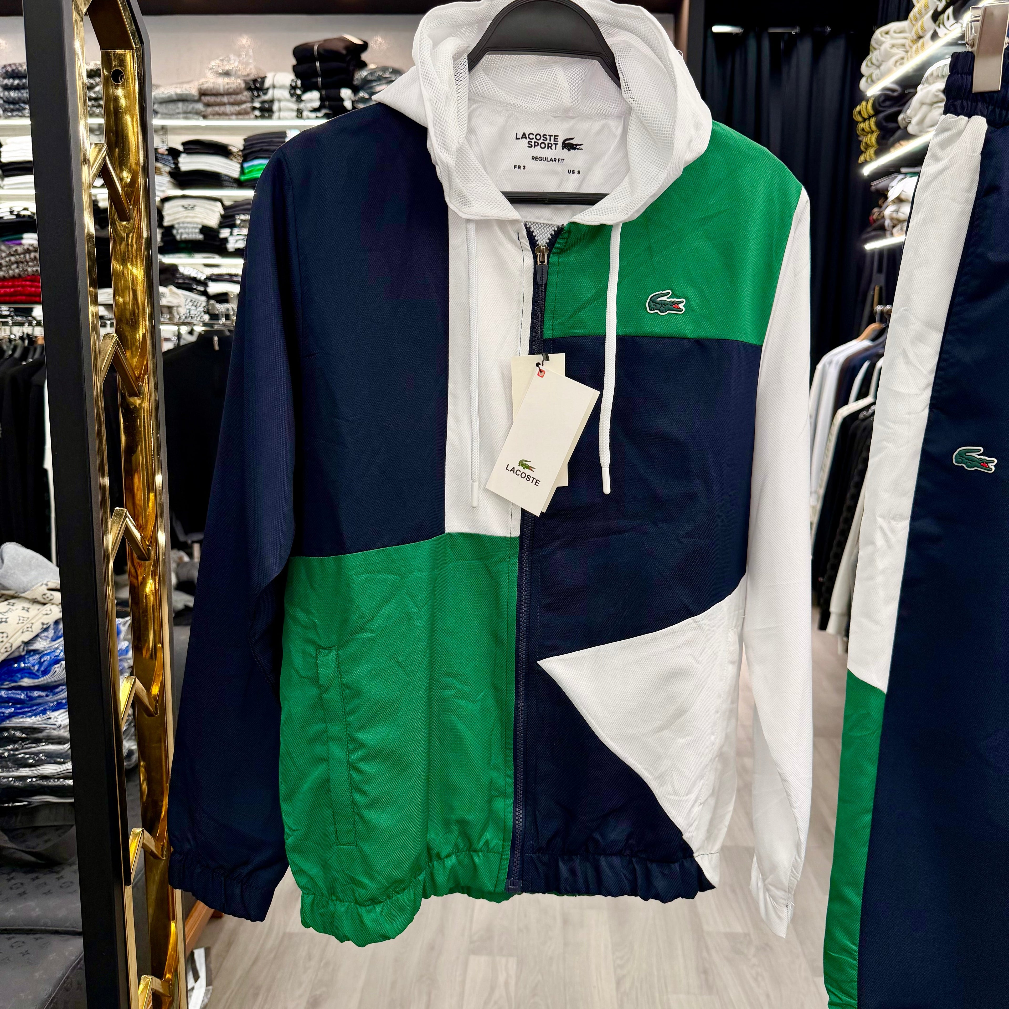 LACOSTE ΣΕΤ - G27 ΛΕΥΚΟ ΠΡΑΣΙΝΟ