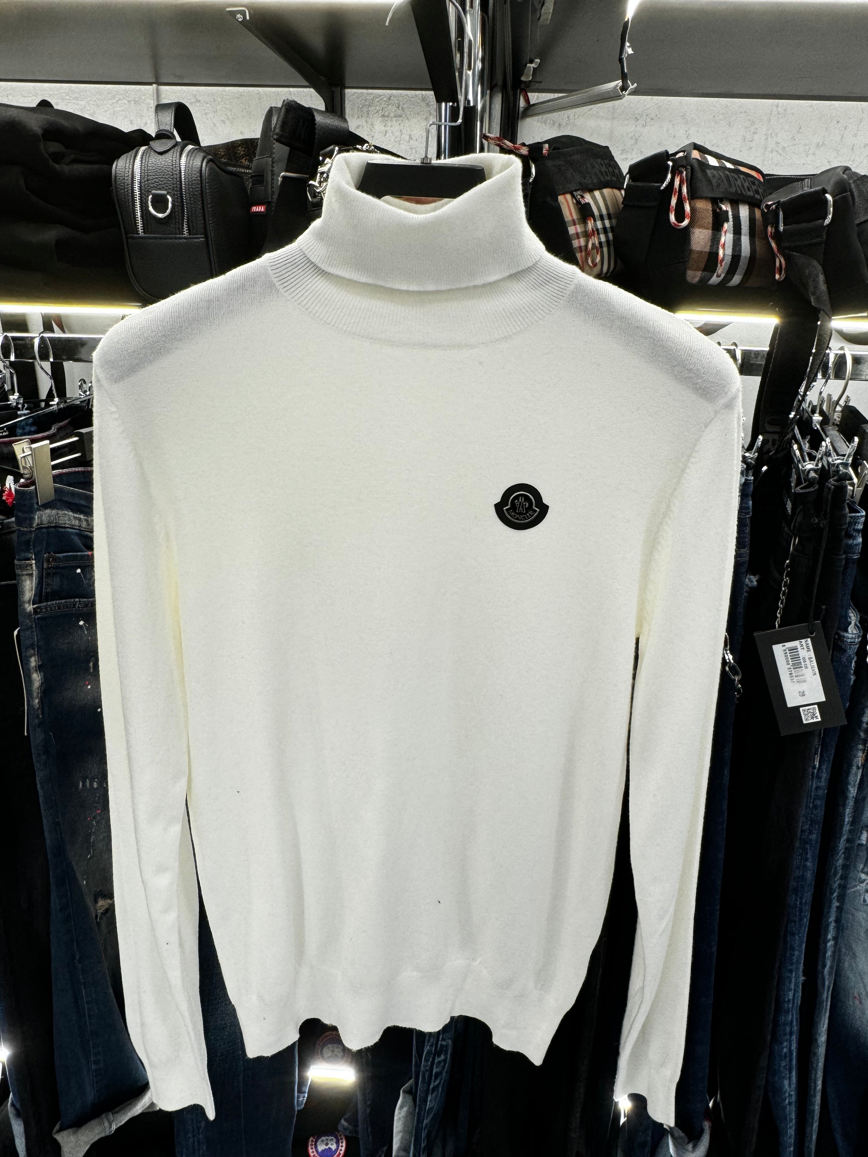 MONCLER - ΠΛΕΚΤΟ ΖΙΒΑΓΚΟ